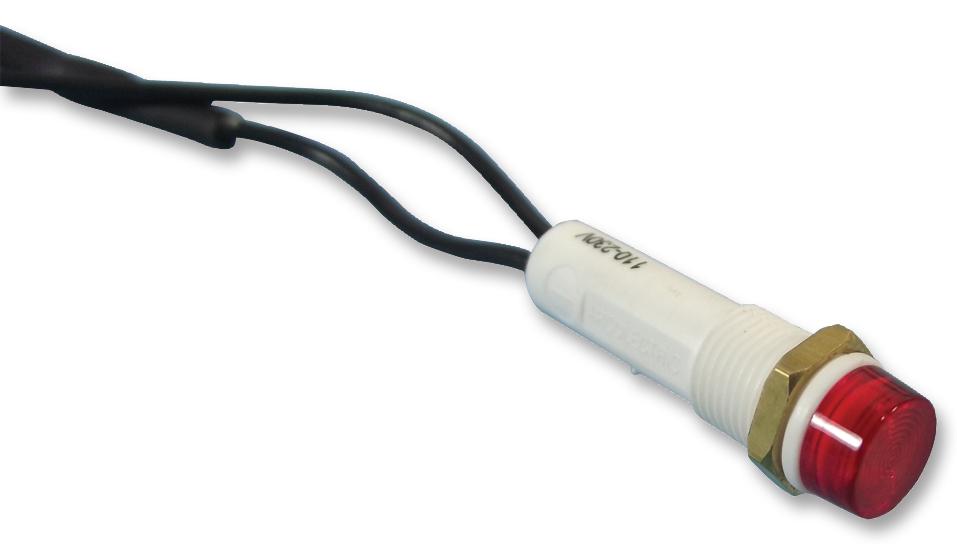 L024500MAA LED INDICATOR, 230V, RED ARCOLECTRIC (BULGIN LIMITED)