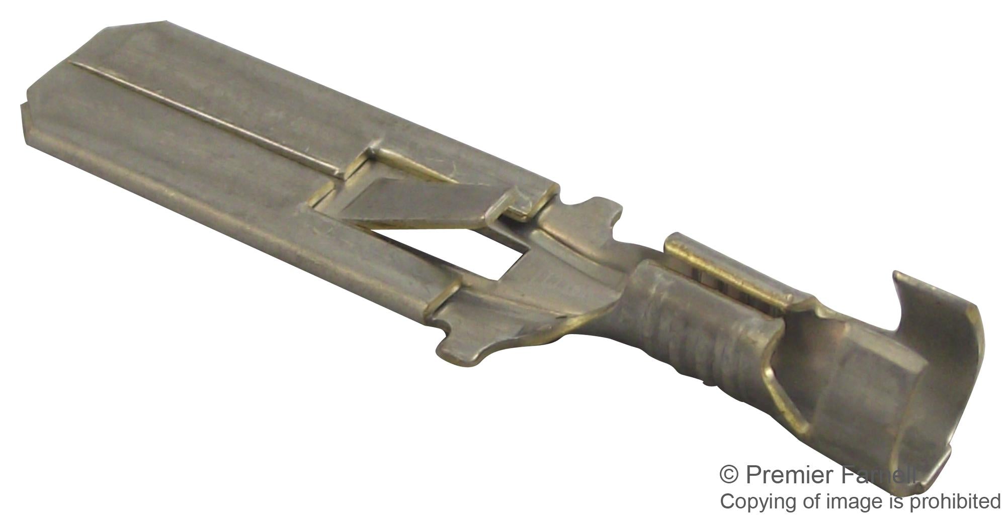 42241-2 TERMINAL, BLADE, 6.35MM, 18-14AWG, CRIMP AMP - TE CONNECTIVITY