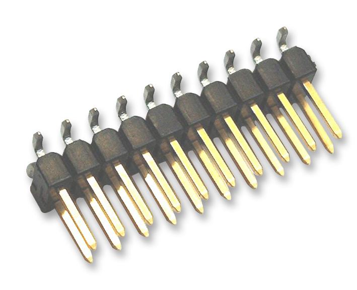 1-1241050-0 HEADER, SMT, 2.54MM, 2ROW, 20WAY AMP - TE CONNECTIVITY