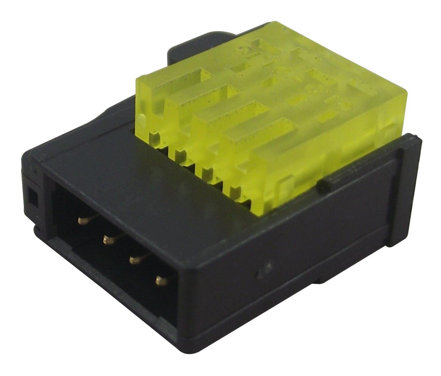 1473562-4 PLUG, YELLOW, 1-1.15MM TE CONNECTIVITY