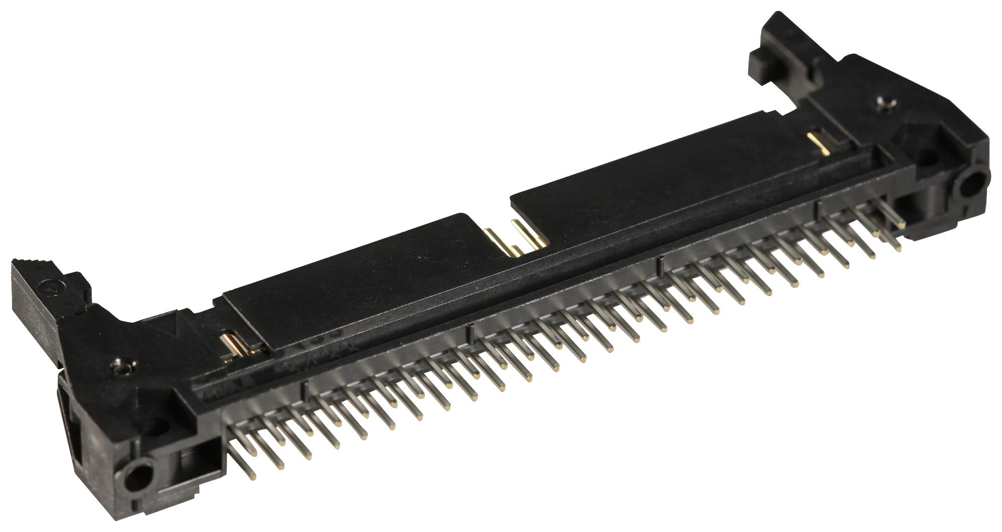 N3433-6302RB HEADER, STRAIGHT, L/LATCH, 50WAY 3M