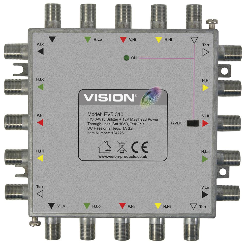 124225 EV5-310 IRS 3-WAY SPLITTER VISION