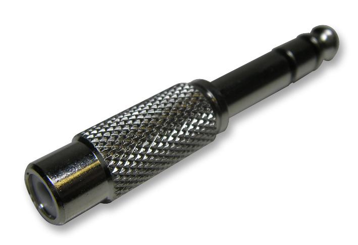 PSG01711 ADAPTOR, PHONO TO 6.35MM JACK, METAL PRO SIGNAL