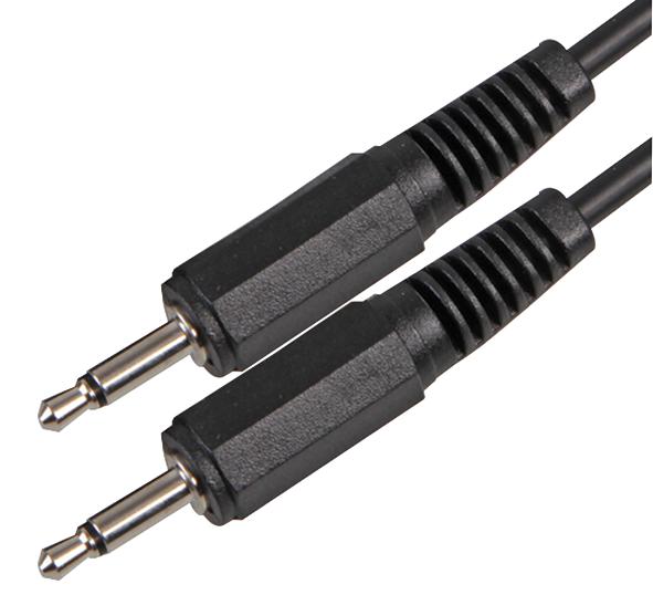 PSG00107 MONO 3.5MM JACK PLUG TO PLUG - 0.5M PRO SIGNAL