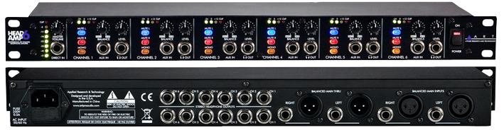 HEADAMP 6 HEADPHONE AMPLIFIER, 6 CH ART