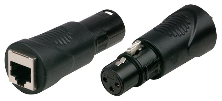FLA39 ADAPTOR,XLR FEMALE 3 POLE TO RJ45 FEMALE DAP AUDIO