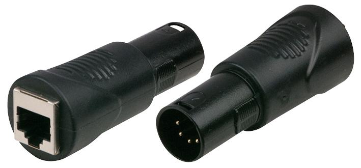 FLA40 ADAPTOR, XLR MALE 5 POLE TO RJ45 FEMALE DAP AUDIO