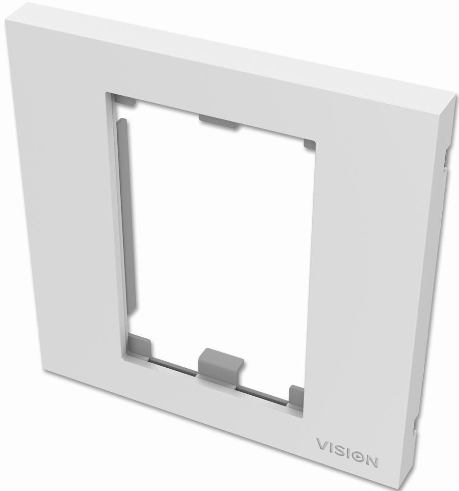 TC3 SURR1G WALL PLATE, SURROUND, 1 GANG VISION AV