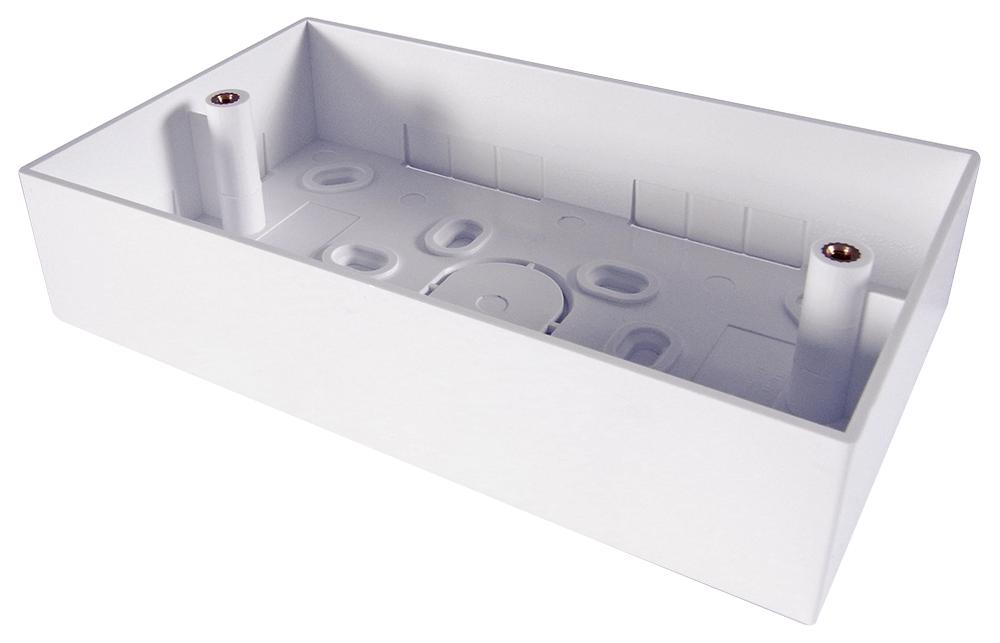 90-0106 DOUBLE BACKBOX, WHITE CONNEKT GEAR
