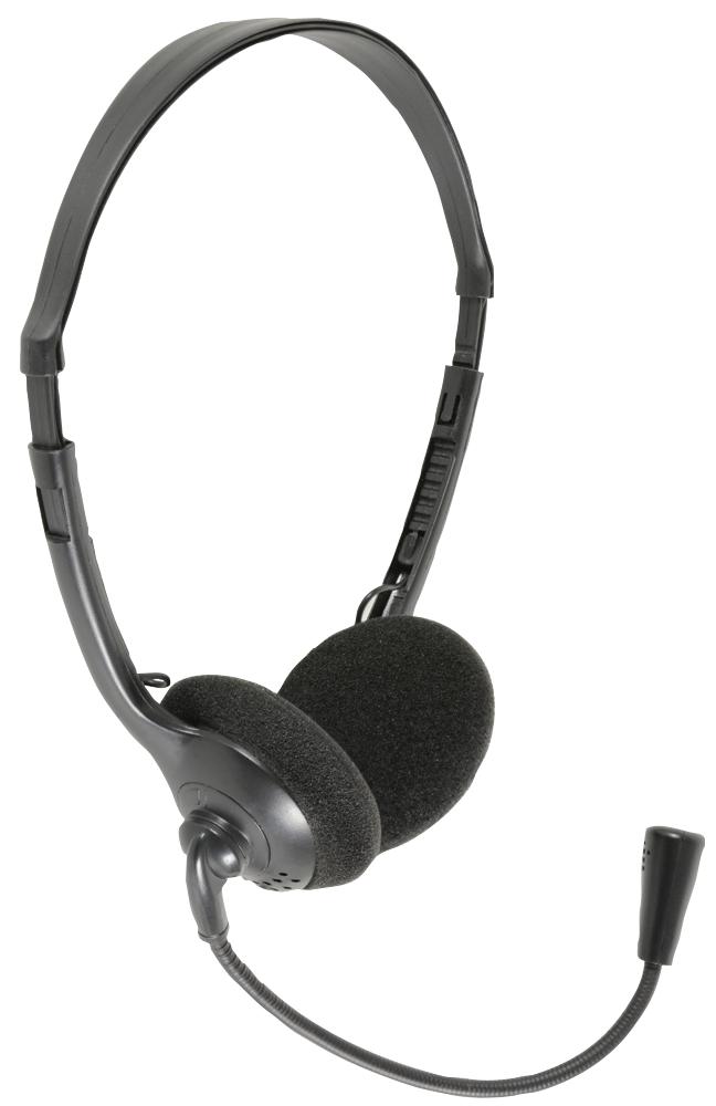 100.056UK MULTIMEDIA HEADSET WITH BOOM MIC AV:LINK