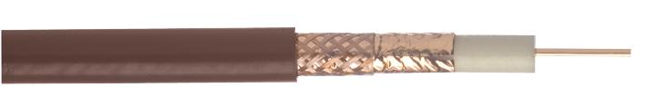 WF100 BROWN 50M WF100 COAXIAL CABLE BROWN 50M WEBRO