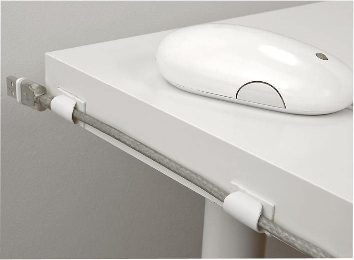 CTCLIPSAW CABLE CLIPS WHITE - 6 PACK D-LINE