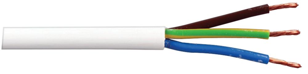 PEL01111 CABLE 2183Y 0.75MM WHITE 10M PRO ELEC