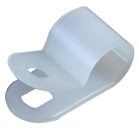 R-TYPE CABLE CLAMP 3/8" CABLE CLAMP R TYPE 9.50MM, 100/PK PRO POWER