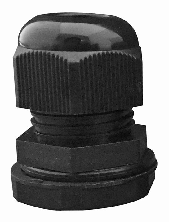 ACGM20BLK CABLE GLAND NYL M20 24MM LTH BLK 10/PK CONCORDIA TECHNOLOGIES