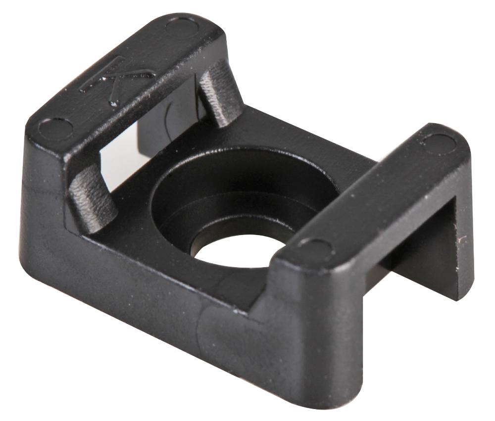 ACTSM9B 100 CABLE TIE SADDLE MOUNT 9MM BLK 100/PK CONCORDIA TECHNOLOGIES