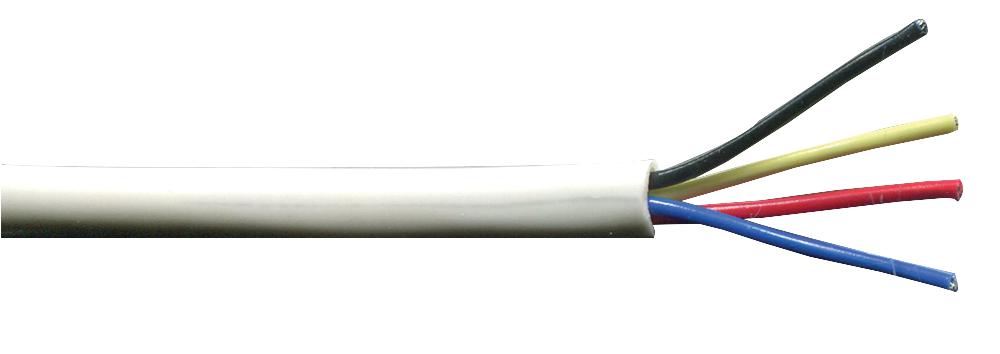 AC T3 4C WHT 500M ALARM CABLE 4 CORE TYPE 3 WHITE 500M PRO POWER