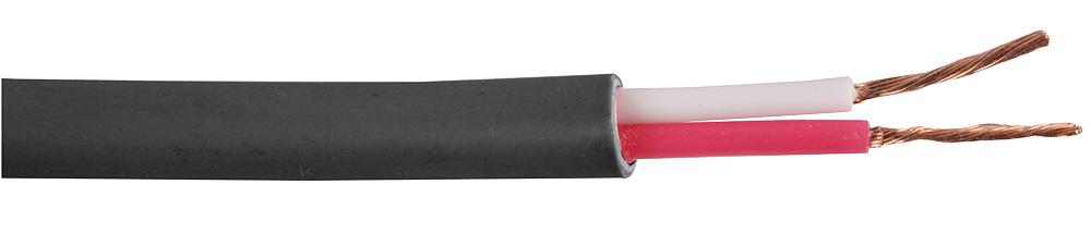 2CSPKCBL0.75BLK50M CABLE LOUDSPEAKER 2 X 0.75MM BLACK 50M PRO POWER