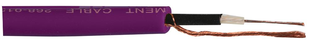 268-080-070 INSTRUMENT CABLE VIOLET, 100M VAN DAMME