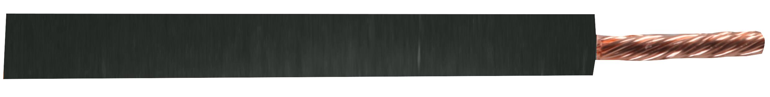 PEL01870 CBL SINGLE CORE H05Z-K 6MM BLK 100M PRO ELEC