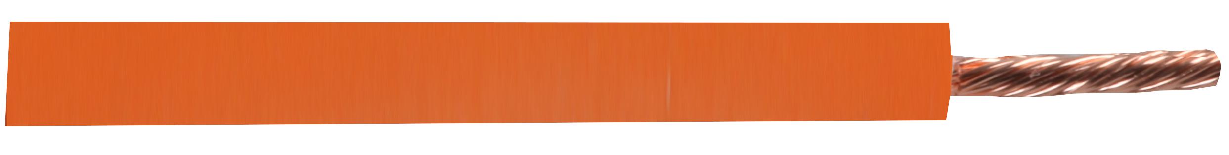 PEL01842 CBL SINGLE CORE H05Z-K 1.50MM ORG 100M PRO ELEC