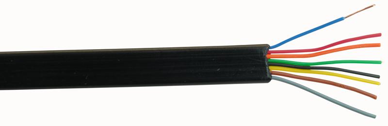 FCC-68 8C BLACK 100M FCC-68 8 CORE BLACK T/PHONE CBL 100M PRO POWER