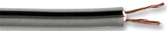 13 STRAND 100M UNSHLD MULTICORED CABLE, 2POS, GRY, 100M PRO POWER