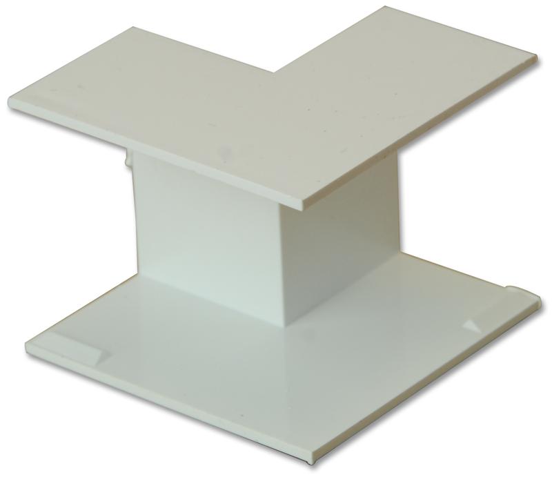 MT40/IA MINI TRUNKING INT ANGLE, 38X25MM, WHT PRO POWER