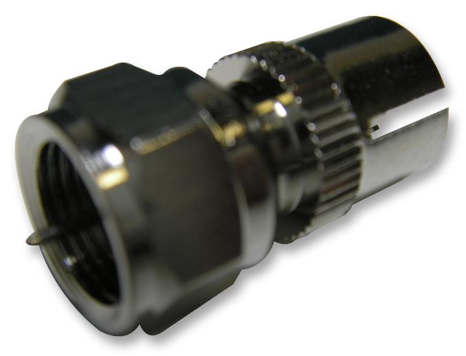 MC002857 RF COAX ADAPTER, F PLUG-PAL PLUG MULTICOMP PRO