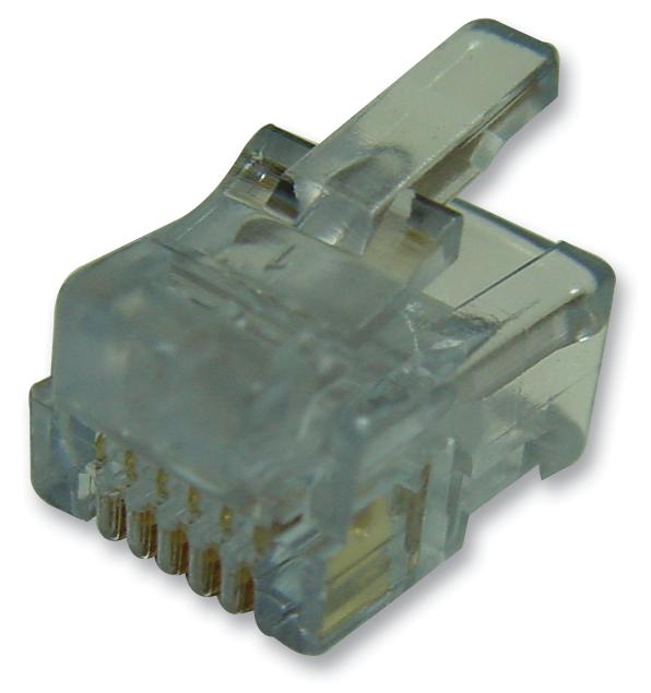 101-060610-24 RJ12 CONN, PLUG, 6P6C, 1PORT, CAT5 SENTINEL