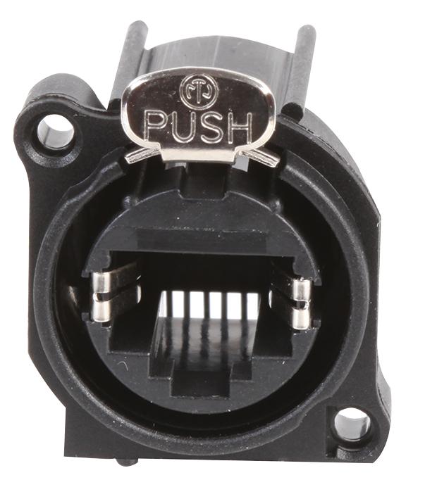 NE8FAH SOCKET, ETHERCON, THT, RIGHT ANGLE, 8P8C NEUTRIK