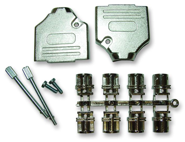 MHDTZK15-RA-HI-K HOOD, DIECAST, RAPID ASSEMBLY, 15WAY MH CONNECTORS