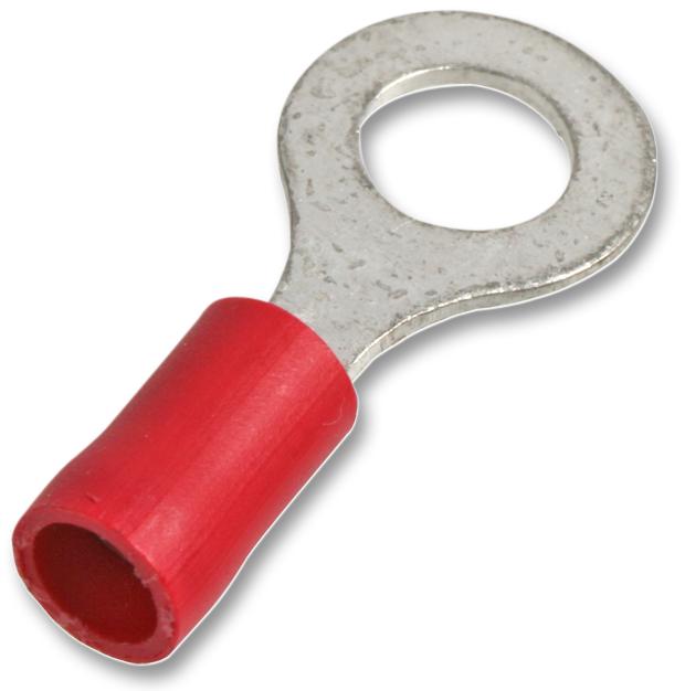 ST1-4.0 10PK RING TERMINAL RED M4 25A 10/PK PRO POWER