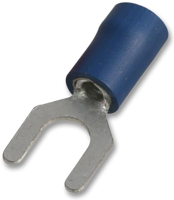STSV2-6.0 FORK CRIMP TERMINALS BLUE 24A 6.0MM PRO POWER