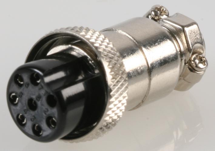 FC684218 PLUG, CLIFFCON, SHIELDED, 8WAY CLIFF ELECTRONIC COMPONENTS