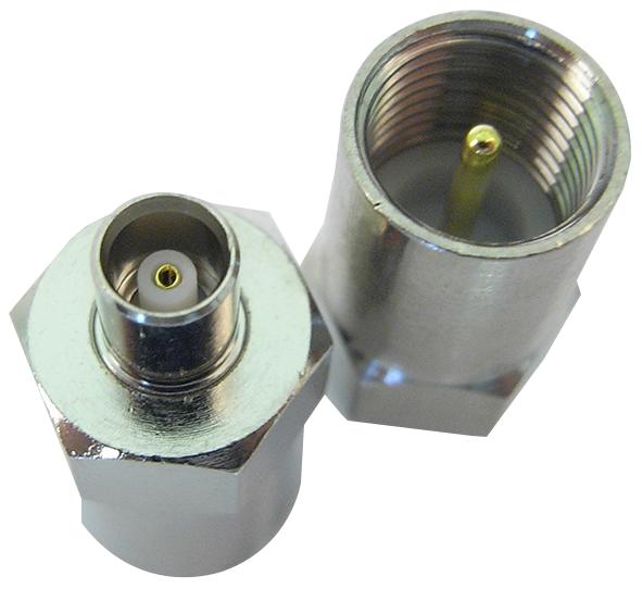ADAPT/MCXF/FMEM RF COAX ADAPTOR, MCX RCPT TO FME PLUG SIRETTA