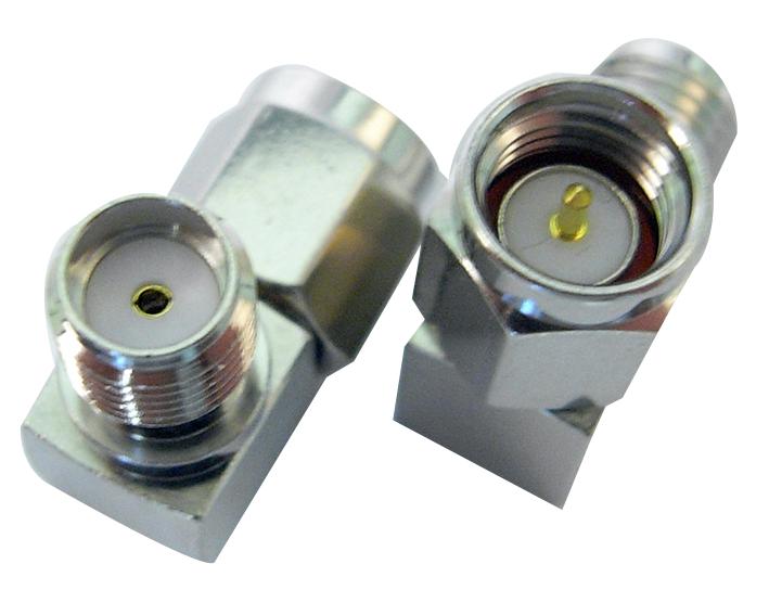 ADAPT/SMAM/SMAF/RA RF COAX ADAPTOR, SMA MALE/SMA FEMALE R/A SIRETTA