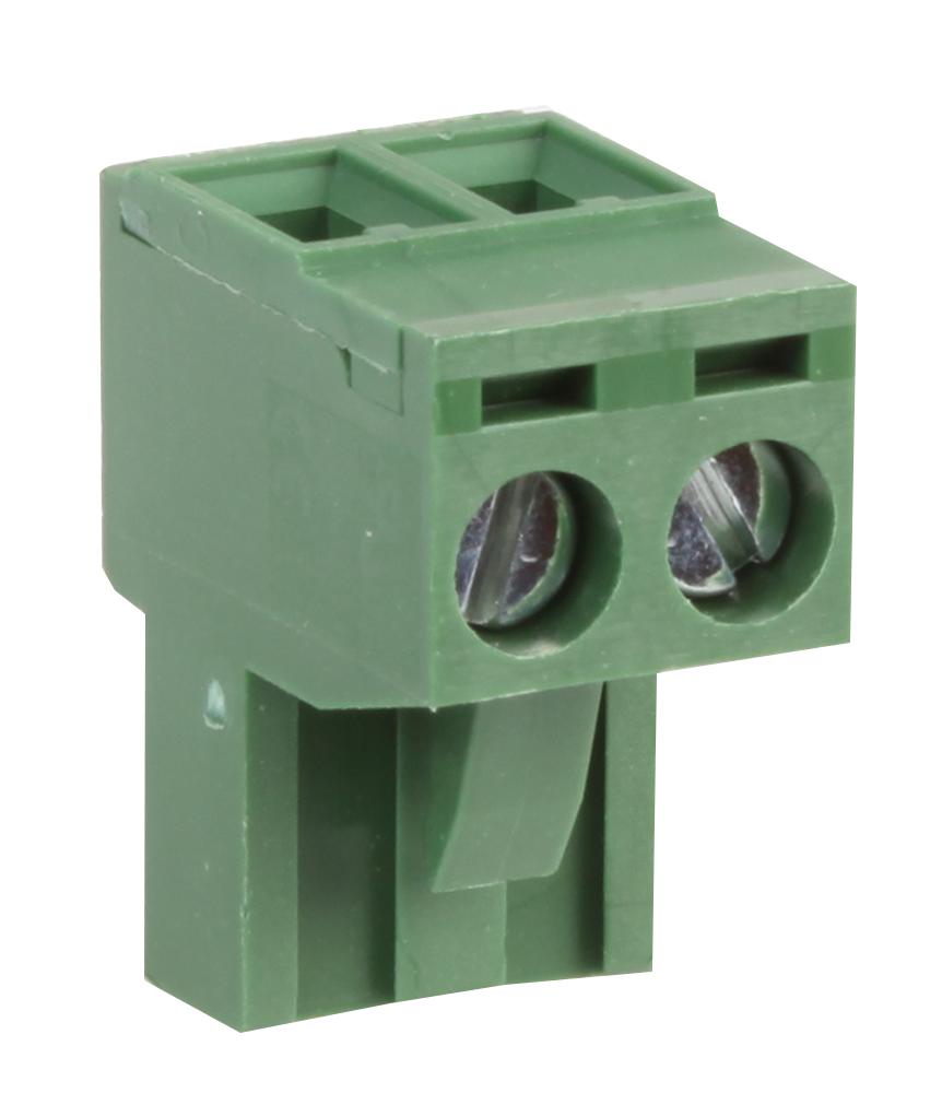 MC000136 TERMINAL BLOCK, PLUGGABLE, 2POS, 12AWG MULTICOMP PRO