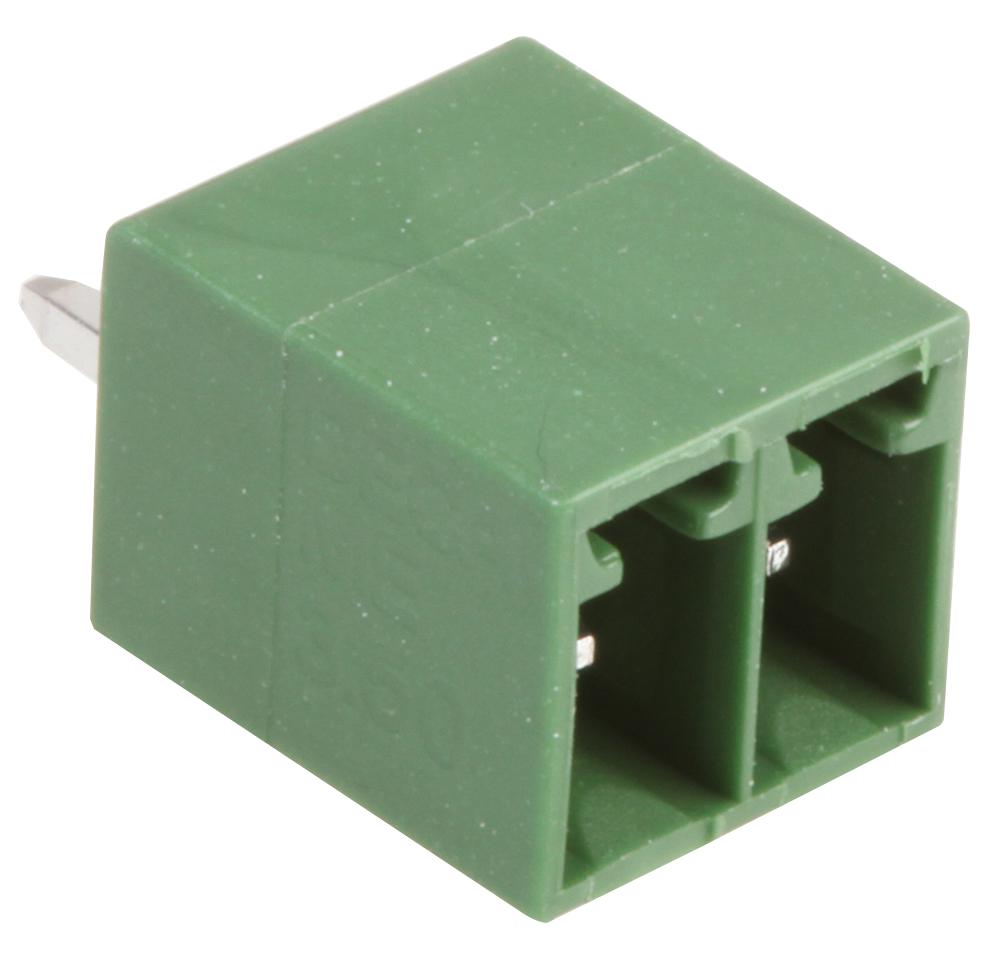 MC000080 TERMINAL BLOCK, HEADER, 2POS, TH MULTICOMP PRO