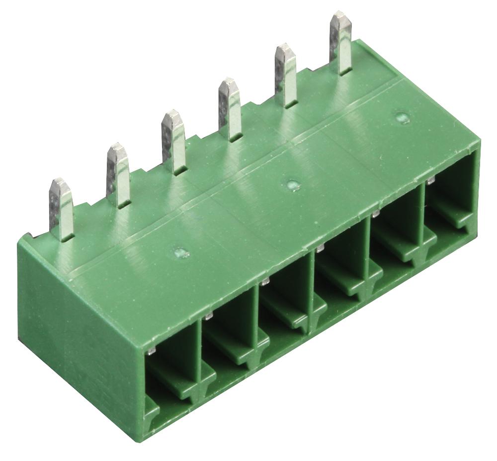 MC000092 TERMINAL BLOCK, HEADER, 6POS, TH MULTICOMP PRO