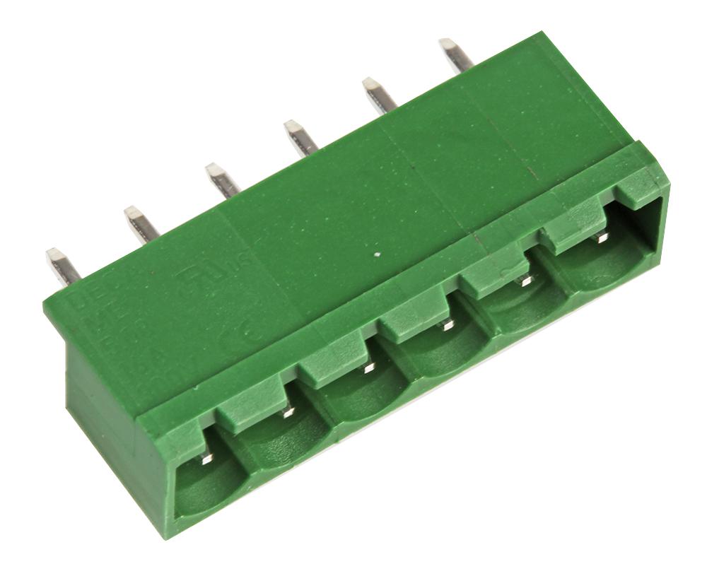 MC000204 TERMINAL BLOCK, HEADER, 6POS, TH MULTICOMP PRO