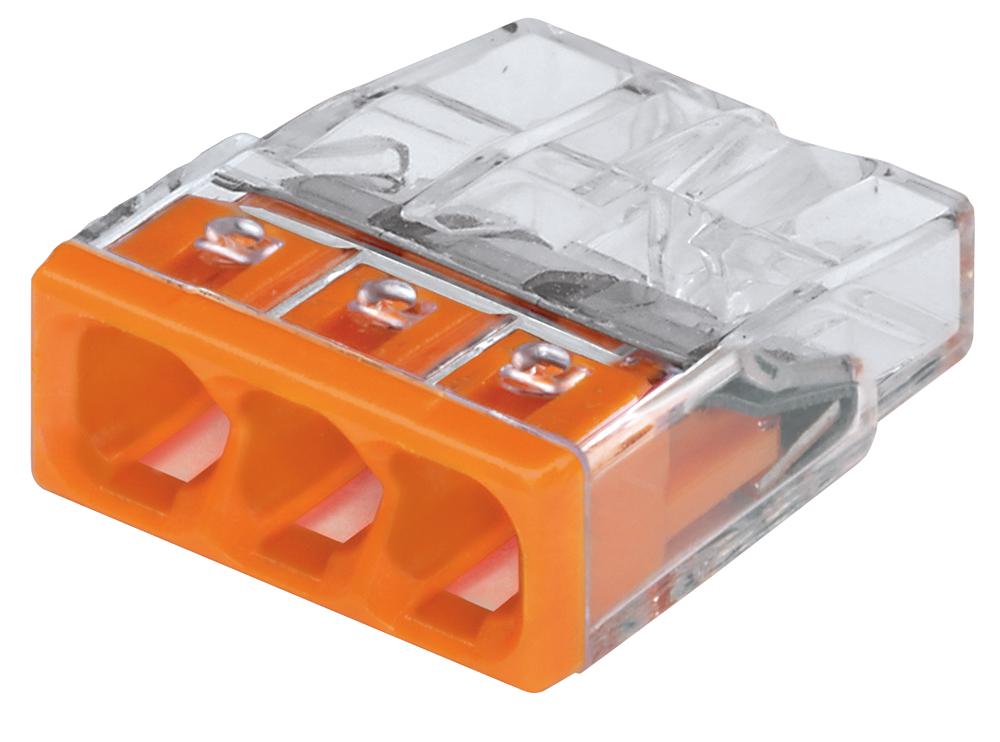 2773-403 TERMINAL BLOCK, PLUGGABLE, 3POS, 12AWG WAGO
