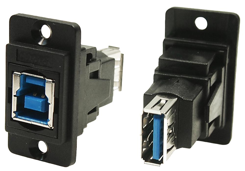 CP30706N USB ADAPTER, 3.0 TYPE B RCPT-TYPE A RCPT CLIFF ELECTRONIC COMPONENTS