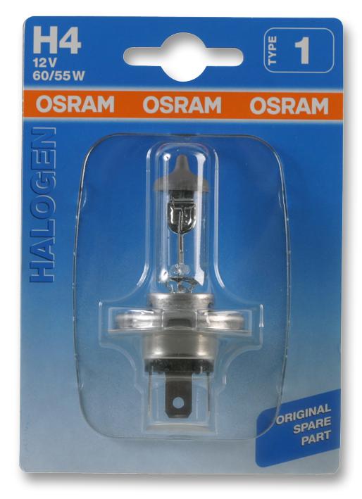 H472BL HEADLAMP, H4 472 12V 60W/55W P43T OSRAM