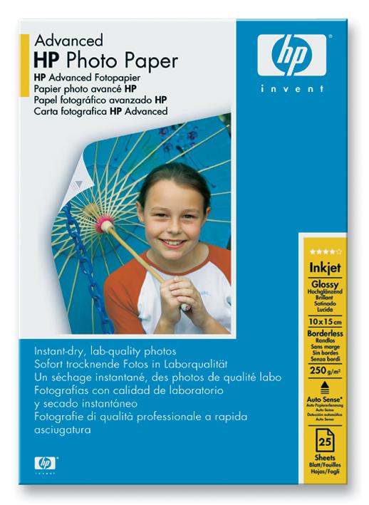 Q8692A PAPER, 10X15CM, 100 SHEETS, HP HEWLETT PACKARD