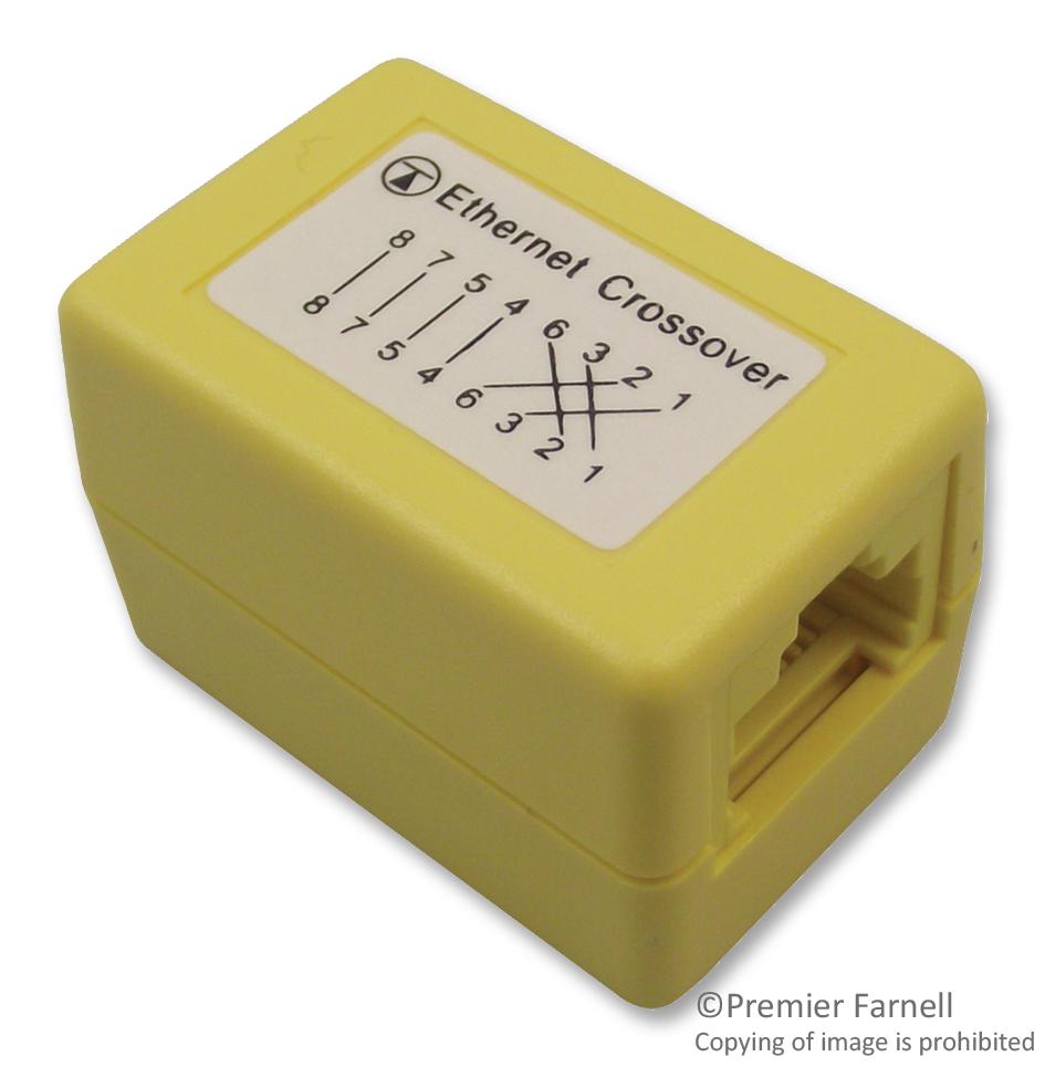 F-ACX COUPLER, RJ45, CAT5E, CROSSOVER PRO SIGNAL