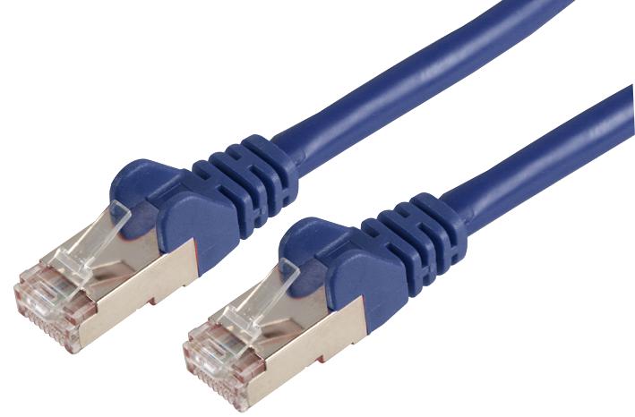 PSG90806 PATCH CORD, RJ45 PLUG, CAT6A, 3M, BLUE PRO SIGNAL