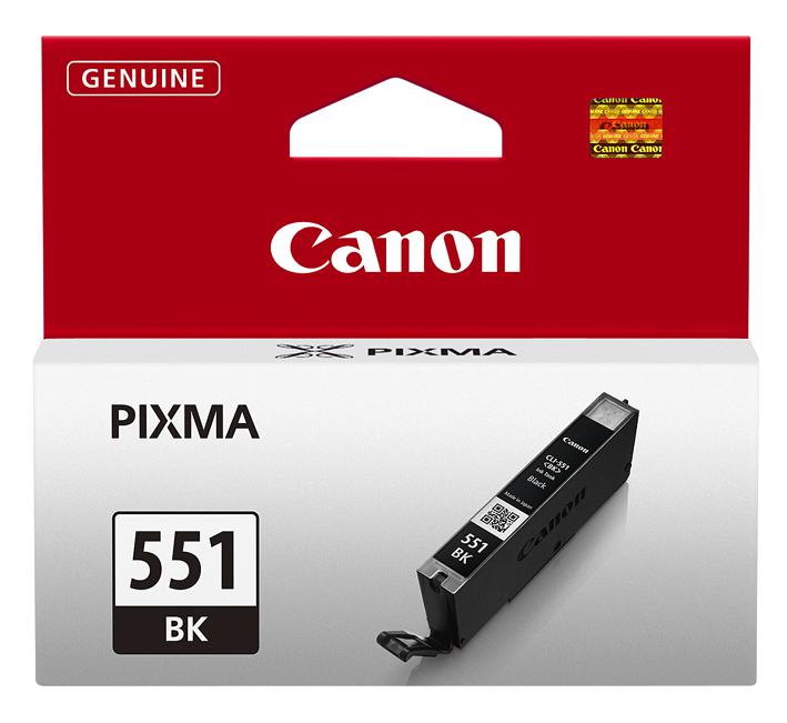 CLI551BK INK CARTRIDGE, CLI-551BK BLACK, CANON CANON