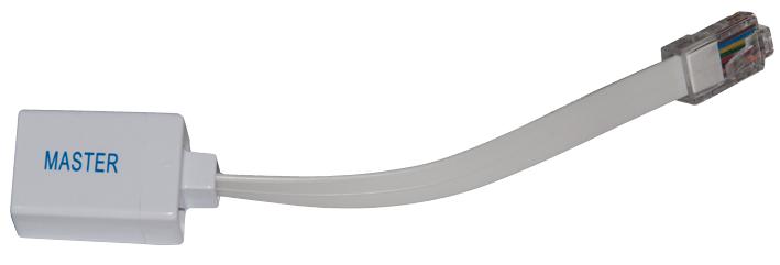 007-006-001-15X TELEPHONE CORD, RJ45 PLUG-BT RCPT, 150MM CONNECTIX CABLING SYSTEMS