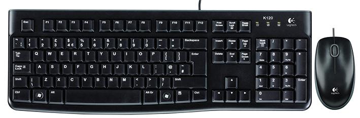 920-002552 KEYBOARD, STANDARD, BLACK LOGITECH